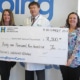Progenics Cord Blood Cryobank cheque presentation