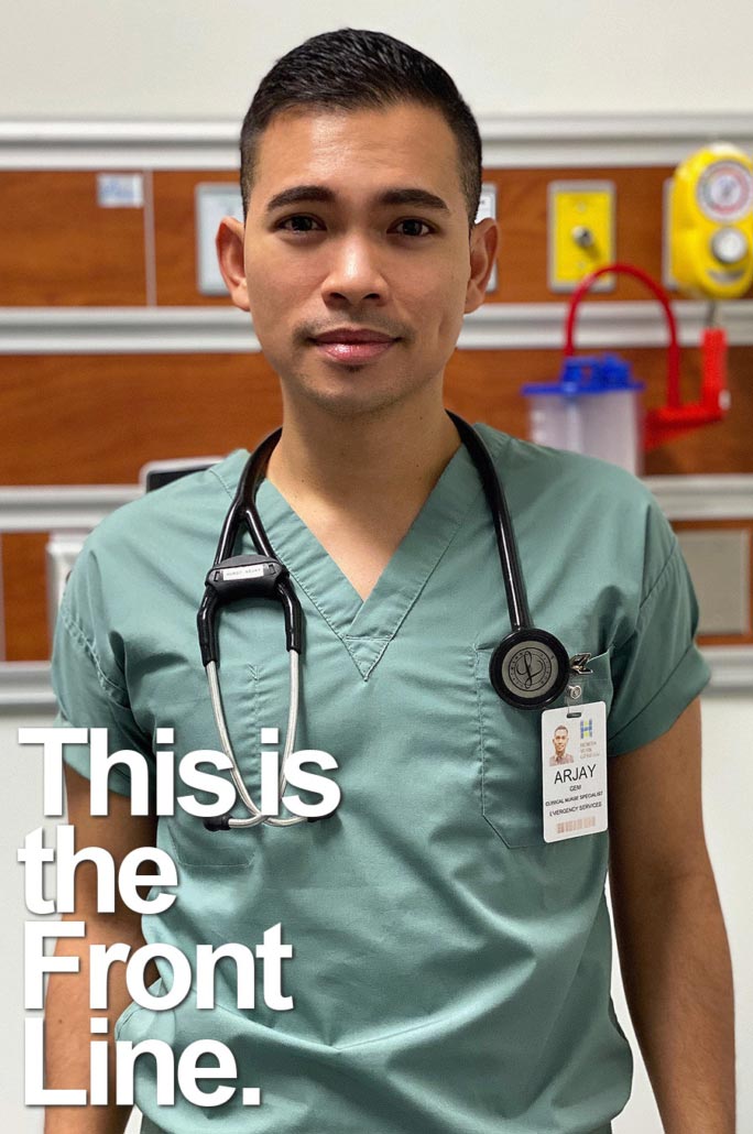 Arjay Ordona, Registered Nurse, North York General Arjay Ordona - Providing support for an at-risk group