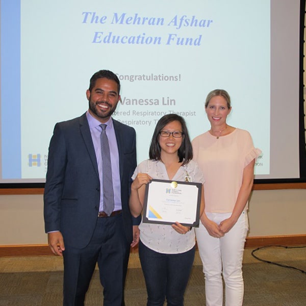 Mehran Afshar Education Fund Award Presentation