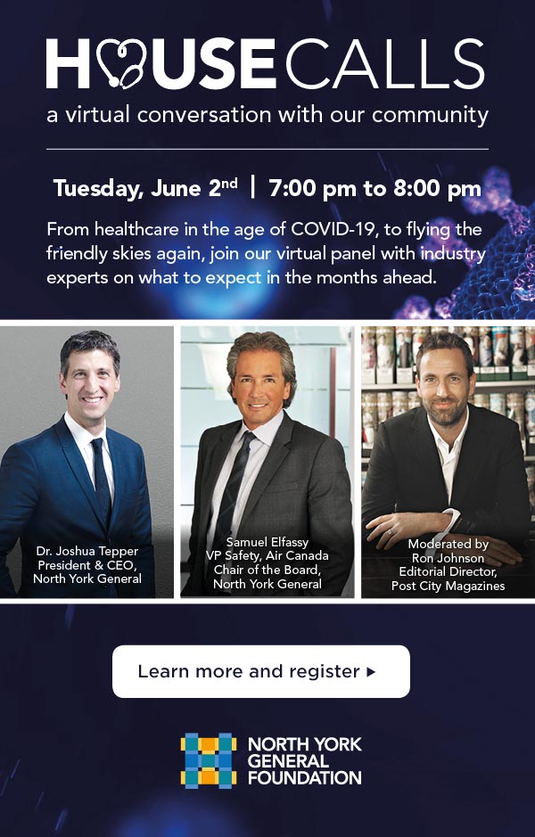 House Calls - a virtual conversation with our community: June 2, 2020