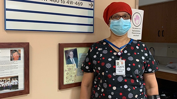 Laurita Nazareth, Registered Nurse - Fortune Fridays Winner