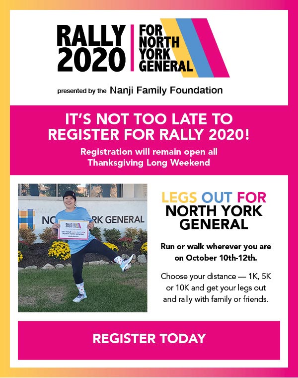 Rally in the Ravine - Run or walk wherever you are on October 10th-12th.