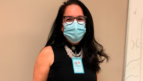 Debbie Kraus, Unit Secretary - Fortune Fridays Winner