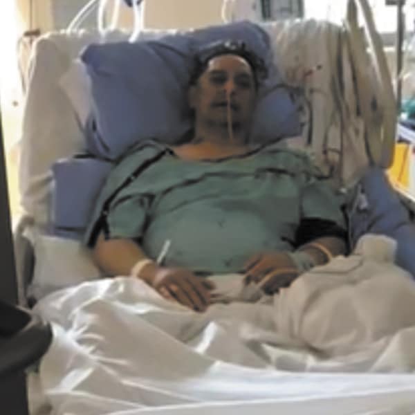Ronaldo Idolor being treated at North York General