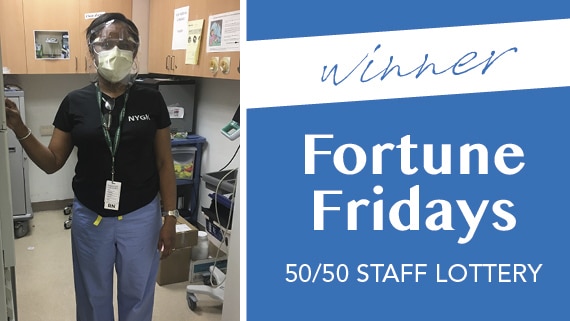 Maureen James, Registered Nurse - Fortune Fridays Winner