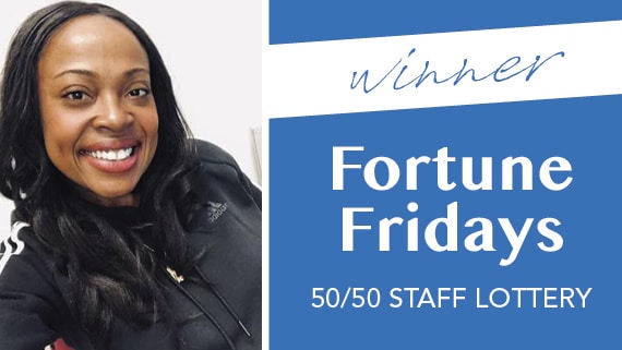 Julie Andrew, Bed Control Specialist - Fortune Fridays Winner