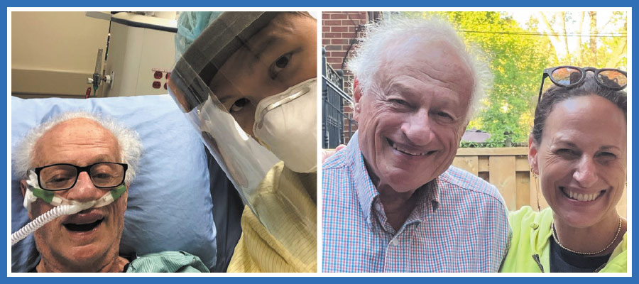 Dr. Noel Rosen, a family physician on staff at the hospital for over 50 years!.