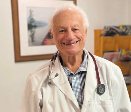 Dr. Noel Rosen, a family physician on staff at the hospital for over 50 years!.