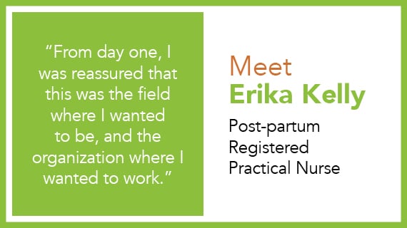 Erika Kelly, RPN, North York General Hospital
