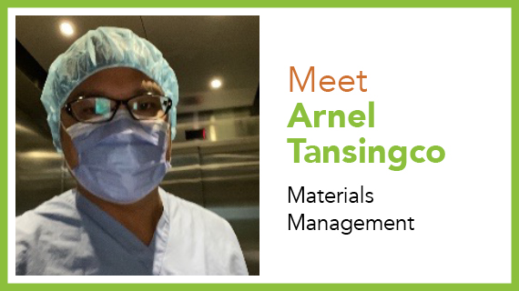 Arnel Tansingco, Materials Management, North York General Hospital