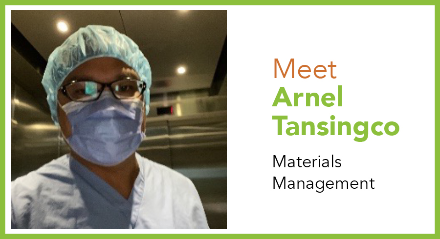 Arnel Tansingco, Materials Management, North York General Hospital