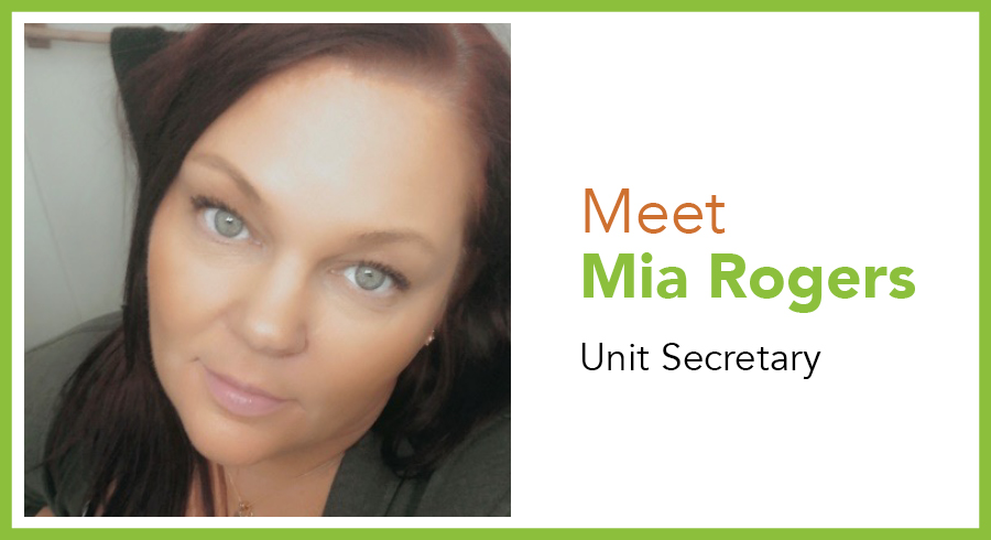 Mia Rogers, Unit Secretary, North York General Hospital