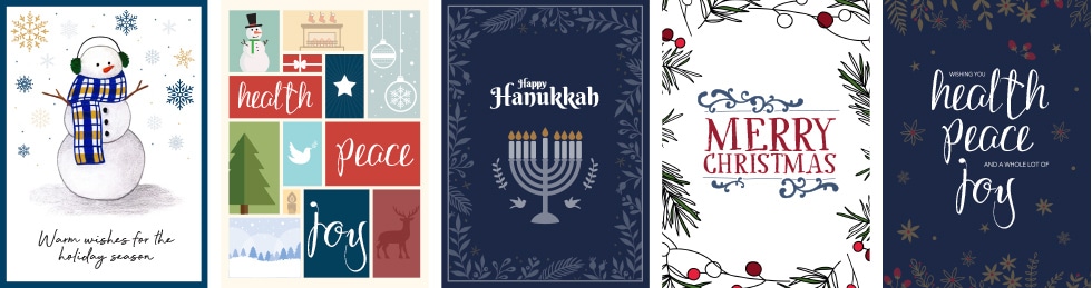P.S. Holiday cards that kick it up a notch