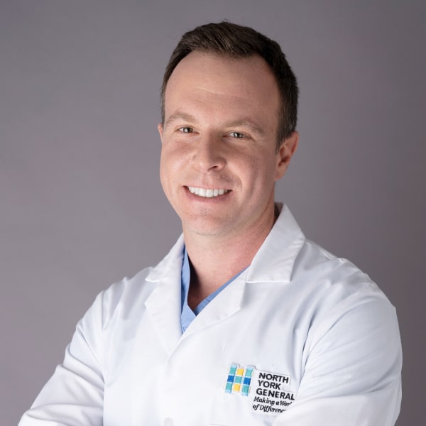 Dr. Ryan Margau, Chief of Medical Imaging, North York General Hospital