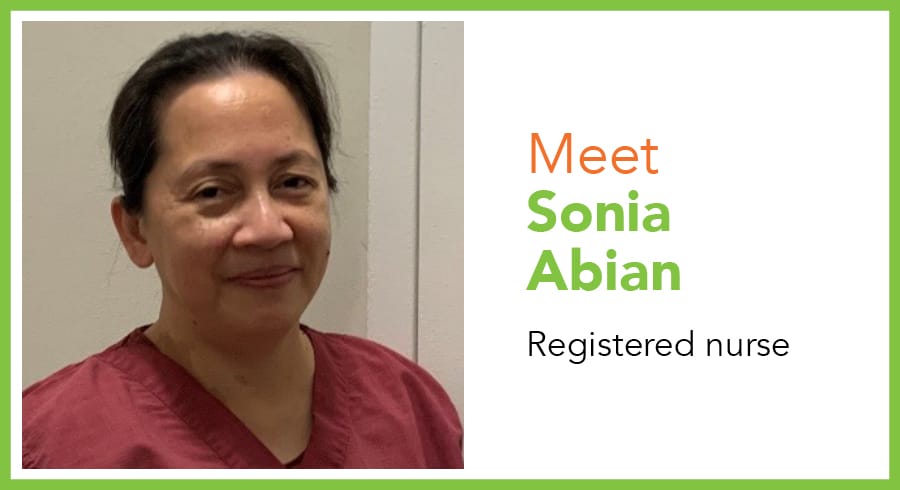 Sonia Abian, Registered Nurse, North York General Hospital