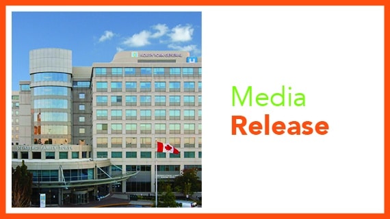 Media Release, North York General Foundation