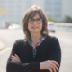 Donna Ruffo Nurse Practitioner standing in front of North York General Hospital
