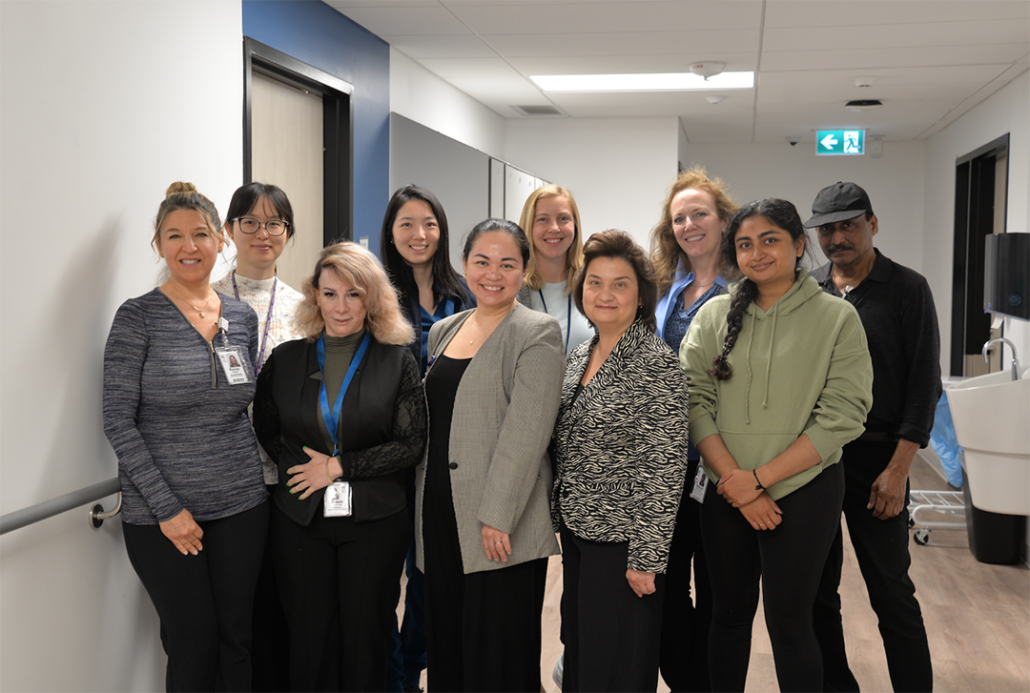 Staff at NYGH Geriatrics Day Hospital 