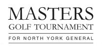 Masters Golf For North York General Logo